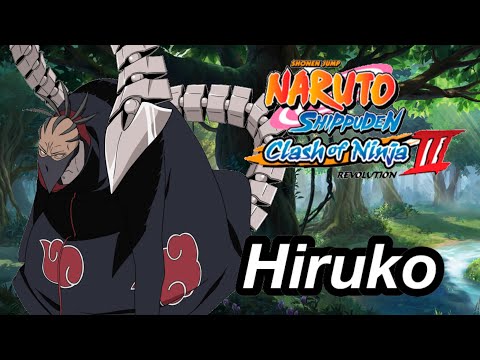 Naruto Shippuden Clash of ninja Revoulution 3 hiruko Score Attack