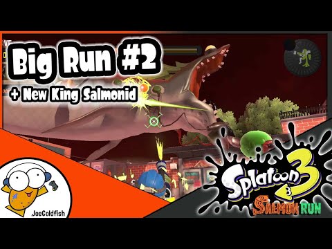 BIG RUN #2 + New King Salmonid (Horrorboros) | Splatoon 3 Salmon Run