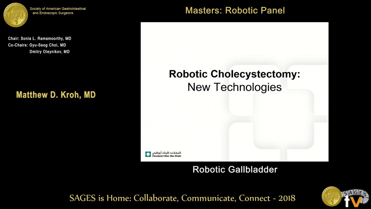 Robotic cholecystectomy
