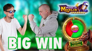 INSANE WIN ON POWER OF MERLIN WITH CASINODADDY 🧙‍♂️