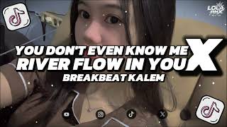 Download lagu BREAKBEAT KALEM | YOU DON'T EVEN KNOW ME X RIVER FLOW IN YOU VIRAL TIK TOK | LOLA RMX mp3