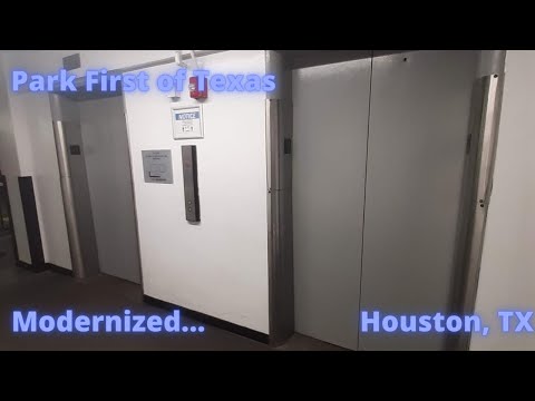 Modernized Westinghouse Traction Elevators | Park First at Texas | Downtown Houston, TX
