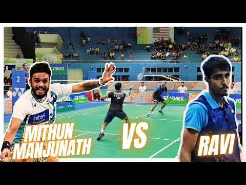 MITHUN MANJUNATH VS RAVI: INTERNATIONAL BADMINTON CHALLENGE NAGPUR 2022
