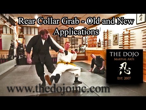 Rear Collar Grab Options - Yubi Kudaki - Gyokko Ryu Self-Defense