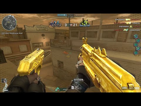 Crossfire NA ( Đột Kích Bắc Mỹ  ) 2.0 : Bizon PP19 Gold - Hero Mode X - Zombie V4