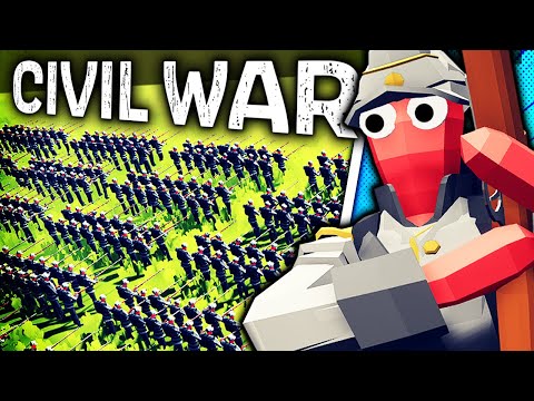 TABS... but it's a MASSIVE American Civil War Battle?! Totally Accurate Battle Simulator