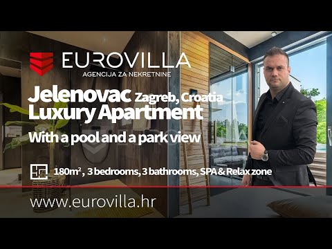 Eurovilla - Jelenovac, luxury four bedroom apartment 180m2 with garden 150m2