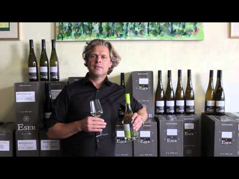 Christoph Eser vom Weingut H.T. Eser stellt das Weissweincuvée, S@itensprung aus Rheingau vor