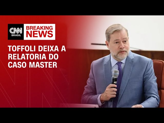 Toffoli deixa relatoria de caso do Banco Master | CNN PRIME TIME