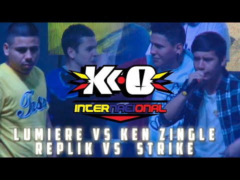 Replik 🇦🇷 vs Strike 🇵🇪 vs Ken Zingle 🇻🇪 vs Lumiere🇨🇴 || Prueba de fuego || K.O Internacional