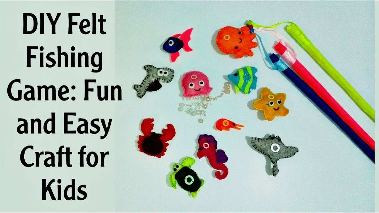 DIY Felt Fishing Game: Fun and Easy Craft for Kids