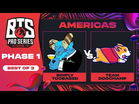 TOOBASED vs DogChamp Game 3 - BTS Pro Series 10 AM: Phase 1 w/ rkryptic & neph