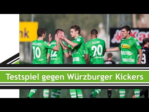 Testspiel gegen Würzburger Kickers