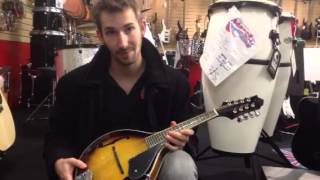 Video thumbnail for Greg Bennett Samick Mandolin A Style Folk Bluegrass Oldtime Country Music Lessons JF Music by JFMusicOnline