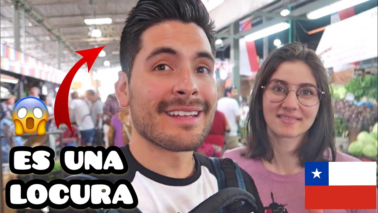 Visiting a WHOLESALE MARKET in CHILE - Mercado de la Vega