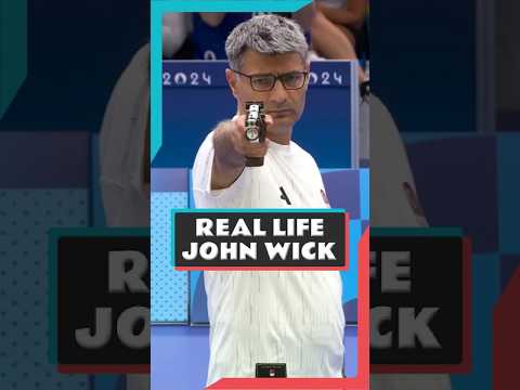 Coldest Air Pistol Shooter In The Olympic Games | Yusuf Dikec ##Olympics #paris2024 #YusufDikec