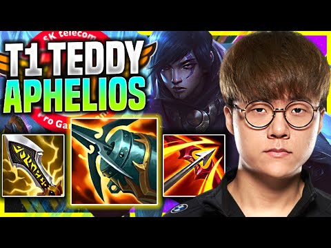 TEDDY IS A MONSTER WITH APHELIOS! - T1 Teddy Plays Aphelios ADC vs Kai'sa! | Season 11