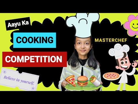 AAYU KA COOKING COMPETITION 🍕🍔🤩🎊   | Aayu Ka School Special Event and Competition | Aayu and Vanu