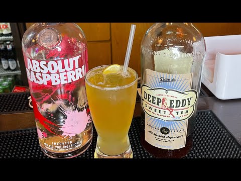 RASPBERRY TEA LEMONADE! a refreshing vodka drink that tastes INCREDIBLE!!