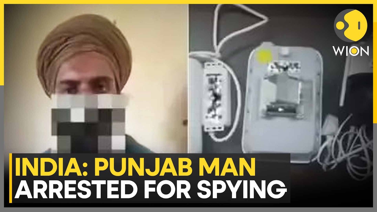 Punjab: Man Arrested on Charges of Spying For Pak-Based Handlers | WION News