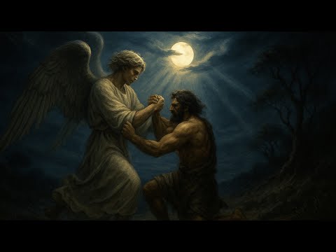 "I will not let you go unless you bless me" Jacob wrestles with God.