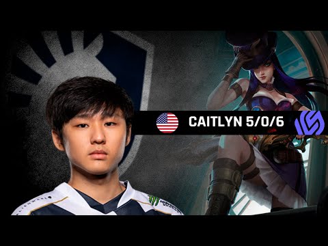 Highlights TL Yeon with Caitlyn - LCS 2022 Lock In Day 4
