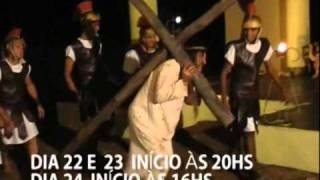 preview picture of video 'Chamada da Paixão  de Cristo 2011 EM POCINHOS PB'