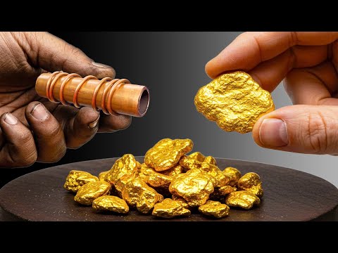 Billions of People Don't Know This! I Made a Long Range Gold + Treasure Detector From Scrap Material