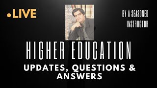 Higher Education | Important questions & answers I #highereducation #uk #canada