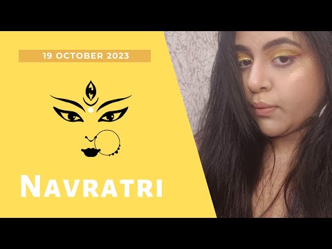Yellow | Navratri Day 5 | Sanjusha Sikri Makeup