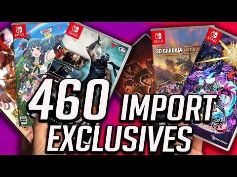 460 Nintendo Switch Imports - EVERY Japanese Exclusive Import with ENGLISH!