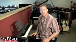Video thumbnail for Kraft Music - Yamaha NP30 Digital Piano Demo by Kraft Music