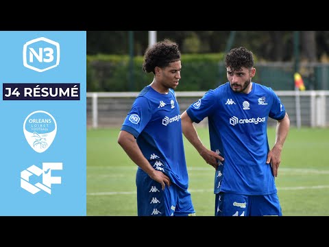 J4 N3 I US ORLÉANS II 2-3 C'CHARTRES FOOTBALL II - Résumé
