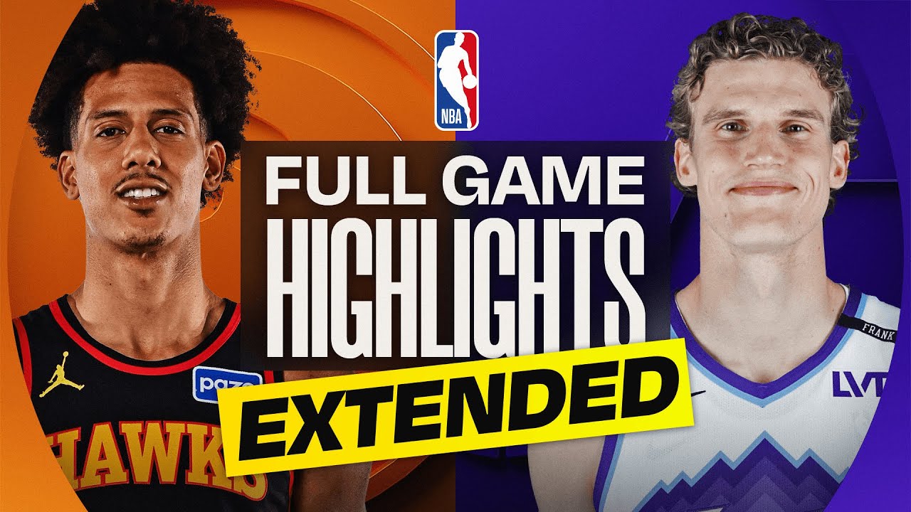 EXTENDED: HAWKS at JAZZ | FULL GAME HIGHLIGHTS | November 13, 2025