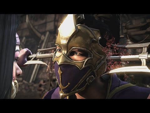 Mortal Kombat X - All X Ray Moves on Rain (1080p 60FPS) Video