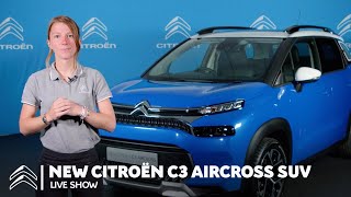 New Citroën C3 Aircross SUV - Live Show