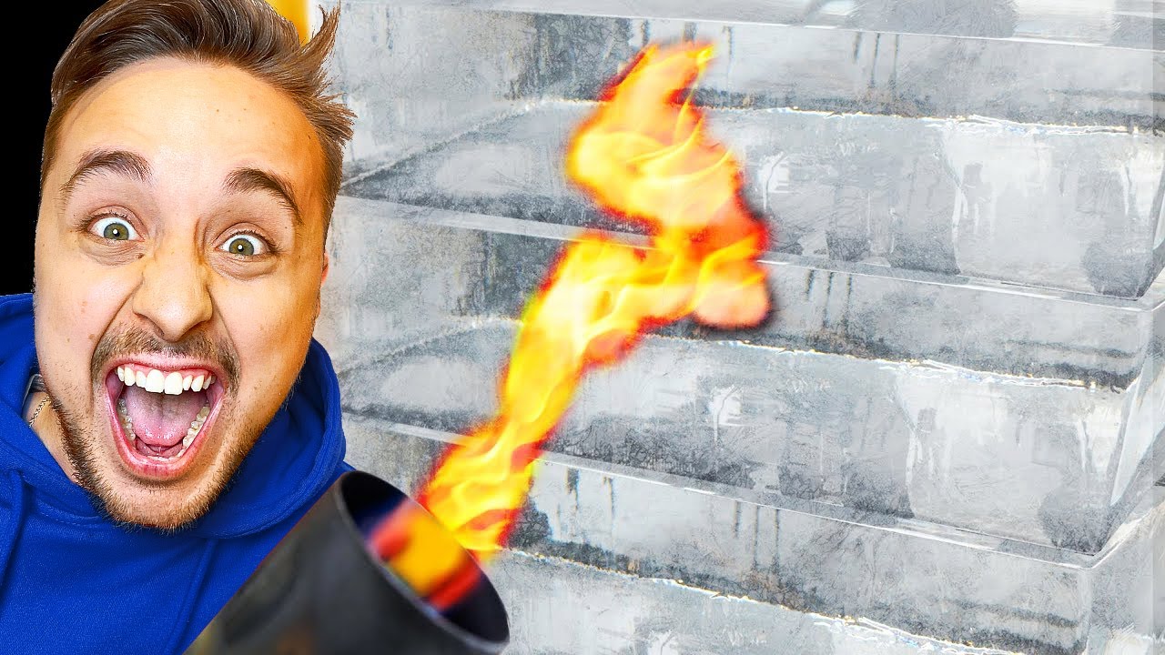 100 СЛОЕВ ЛЬДА VS ЖЕЛЕЗО ! ЧЕЛЛЕНДЖ от Magic Five