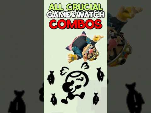All Important Game & Watch Combos