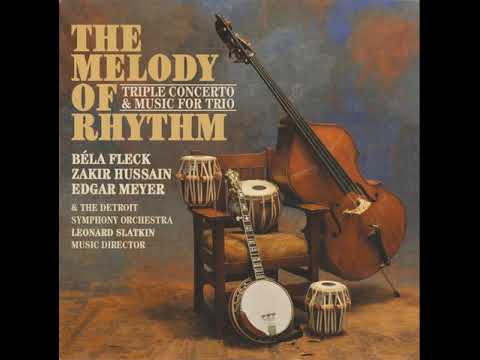 Béla Fleck / Zakir Hussain / Edgar Meyer ‎– The Melody Of Rhythm /2009 CD Album/