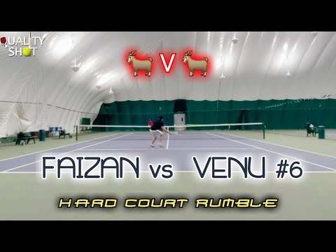 🎾Faizan vs Venu #6 (Nadal vs Djokovic in their primes?😅) - Indian Wells 2022 Qualifiers🤣