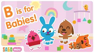 B is for Babies! | Sago Mini School | Learning Video for Kids
