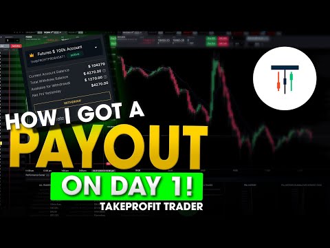 Payout on Day 1 with Take Profit Trader