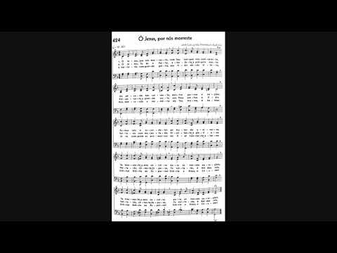 Hinário 5 CCB - Hino 424 - Ó Jesus, por  nós morreste - Strings - Teclado Yamaha PSR S670
