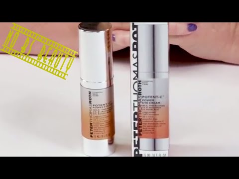 PETER THOMAS ROTH 🍊 Potent-C 🆕 Power Eye Cream Review, Swatch, and How To Use