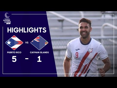 Concacaf Nations League 2023 Puerto Rico v Cayman ...