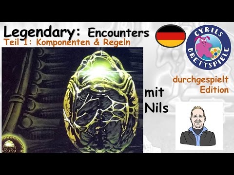 Cyrils Brettspiele - Legendary: Encounters (S129E01) - Komponenten & Regeln