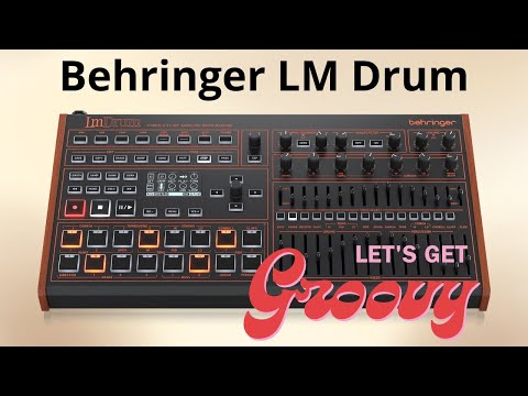 Behringer LM Drum  -  let´s get groovy - factory content & selected features