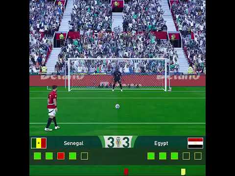Senegal vs Egypt | Semi-finals Full Penalties #senegal #egypt #afcon2025 #penalty #football 