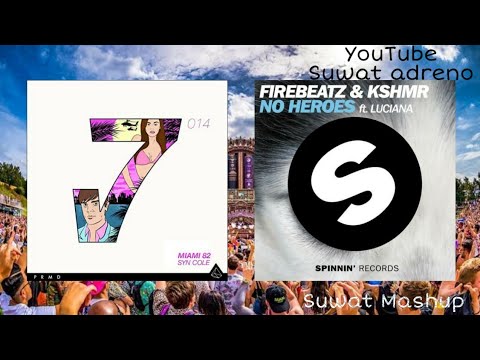 Syn Cole - Miami 82 (Avicii Edit) vs Firebeatz & KHSMR - No Heroes ft.Luciana [Suwat Mashup]