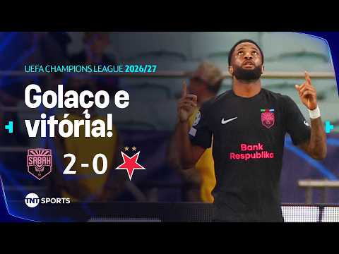 SABAH DESENCANTA E VENCE SUA PRIMEIRA PARTIDA NA HISTÓRIA DA CHAMPIONS! SABAH 2 X 0 SLAVIA PRAGA